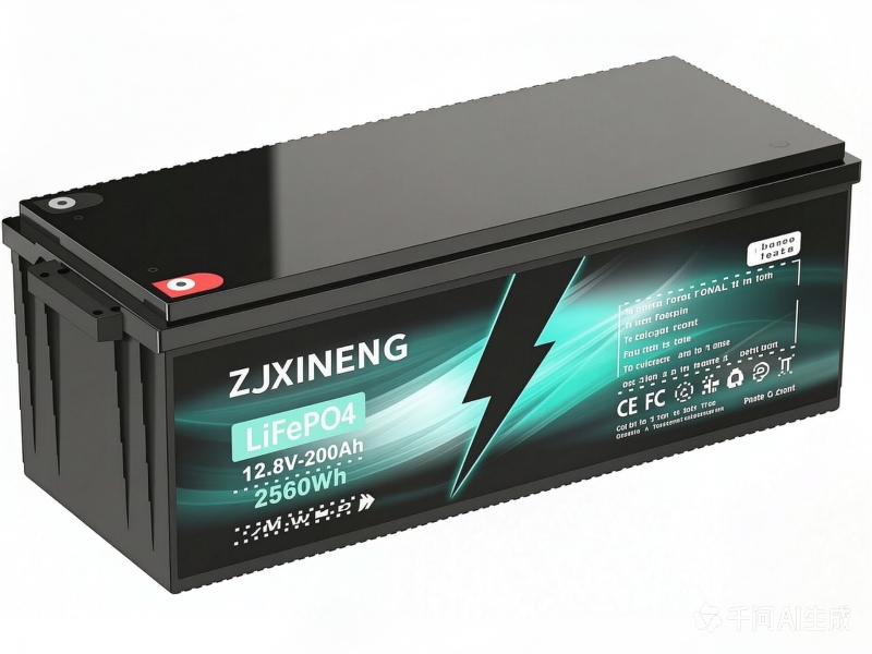 12.8V 200Ah Deep Cycle Battery